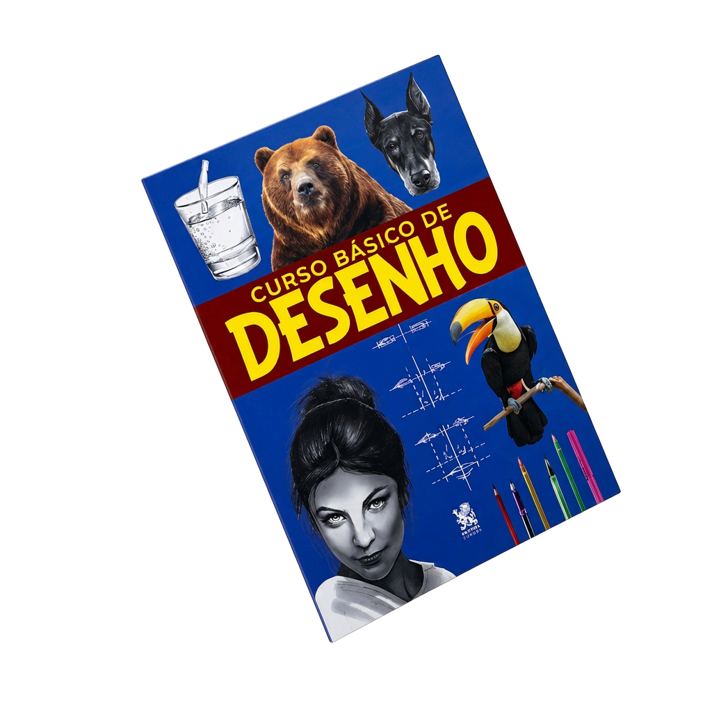 Capa Curso Básico de Desenho